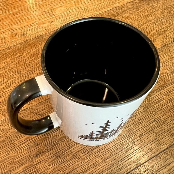 The Gospel Changes Everything, Christian Black and White Ceramic Mug - Picture 4 of 4